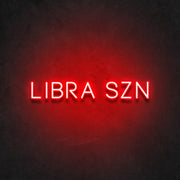 Libra SZN Neon Sign