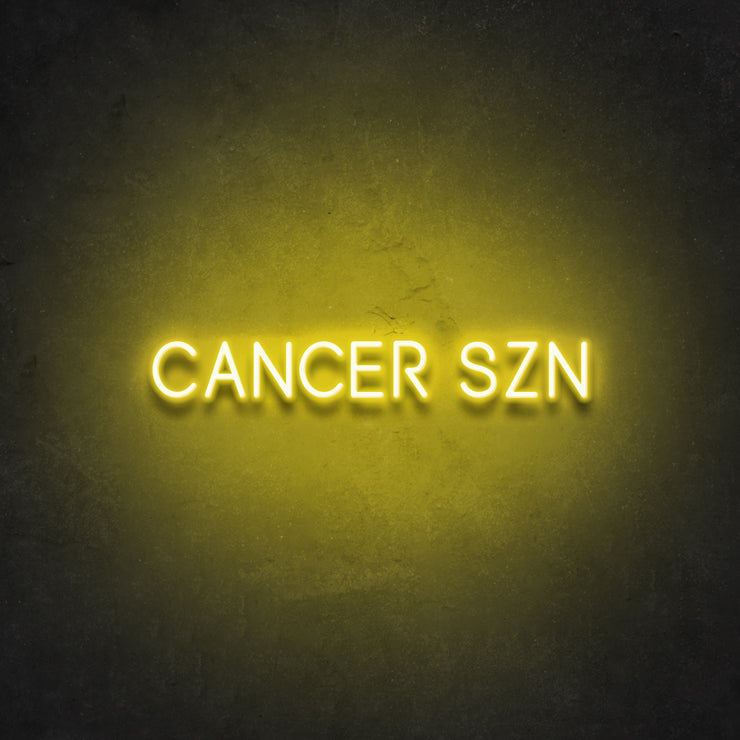Cancer SZN Neon Sign